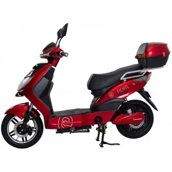 Elektrické skútry Racceway E-Fichtl 250W 20Ah Červená